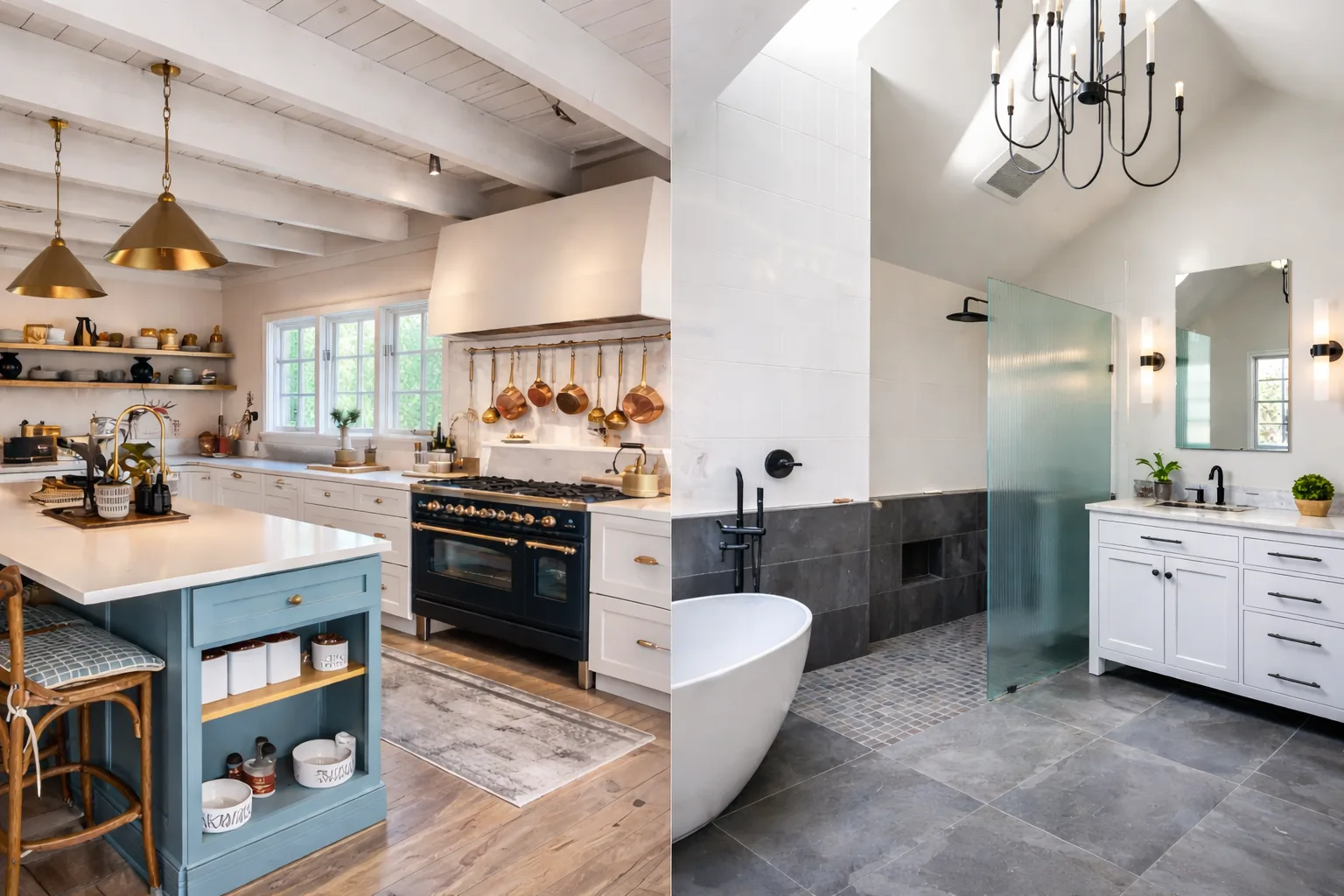 Luxury kitchen by B&B Associates